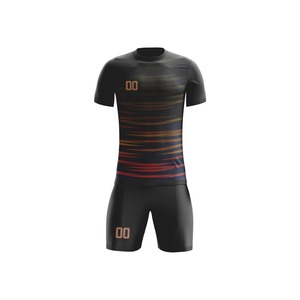 Uniforme de Fútbol Personalizado al por Mayor, Fabricante OEM, Conjunto de Camiseta y Pantalones Cortos de Fútbol, Sublimación, Logotipo Personalizado, Ropa Deportiva de Marca Privada - Product Image 1