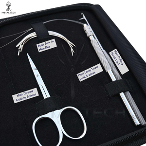 All-in-One Hair Extension Repair and Installation Kit with Extension Pliers, <b>Crochet</b> <b>Hook</b>, Loop Threader, Mini Scissor Organizer - Product Image 5