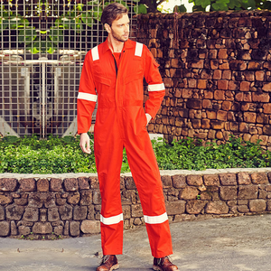 Work <b>Overall</b> Uniform <b>Men</b> Women Durable Welding Suit Mechanic Coveralls Working Clothes Workshop Heavy Duty Protective Gear - Product Image 5