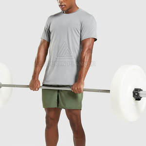 Camiseta Deportiva de Tela Cómoda, Fabricada en Pakistán, Estilo Personalizado, Color Liso, Informal - Product Image 4