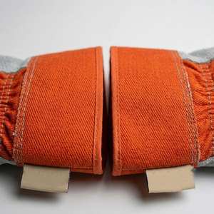 Guantes de cuero vacuno de alta resistencia con forro de tela de algodón perforada y puño de goma, resistentes a cortes, para uso general. - Product Image 6
