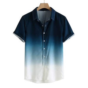 Apparel Summer Wear <b>Men</b> Short Sleeve Hawaiian <b>Beach</b> <b>Shirt</b> Sublimation Printed Vintage 100% Polyester Eco-Friendly Quick Dry - Product Image 3
