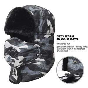 Balaclava unisexe personnalisée, masque de ski intégral, sports d'hiver en plein air, moto, cyclisme, streetwear, couvre-chef, fabricant OEM - Product Image 3