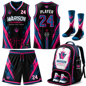 Professional Basketball Jersey And Shorts Set Teamwear Sublimation Printing Customized Basketball Uniform Set - Product Image 3