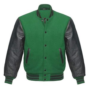 Vestes de lycée et université, vestes de fraternité, vestes d'hiver en laine et cuir, vestes varsity pour hommes - Product Image 5