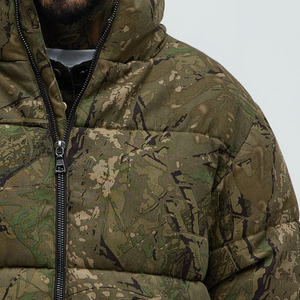 Wholesale <b>bubble</b> jacket For Men fashion puffer <b>coat</b> high quality winter outerwear custom logo new arrive - Product Image 5