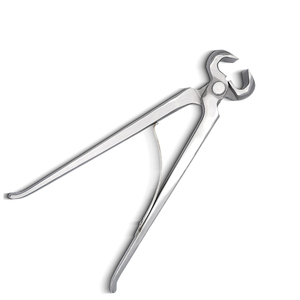 Pince à sabots en acier inoxydable avec ressort, pince à sabots vétérinaire réutilisable de qualité chirurgicale pour chevaux, prix abordable - Product Image 1