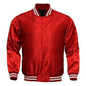 เสื้อแจ็คเก็ตวาร์ซิตี้ผู้ชาย ผ้าซาตินโพลีเอสเตอร์ ทรงเรโทร ซิปแบบลำลอง แจ็คเก็ตบอมเบอร์ ปักลายตัวอักษรกรีกแบบกำหนดเองสำหรับชมรมอัลฟ่า - Product Image 4