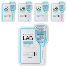 Mascarilla Facial Tony Moly Master Lab Aqua Jet, Paquete de 1 con 5 Unidades, con Ácido Hialurónico como Ingrediente Principal Hidratante - Product Image 1