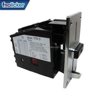 Sélecteur de pièces multiples électrique VN-5, pousseur de jetons, accepteur de pièces, machine de jeu d'arcade, marque FRO, modèle FR-VN5, prise américaine - Product Image 3