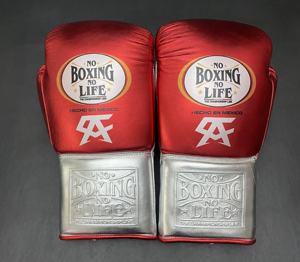 Gants de boxe personnalisés à lacets « No Boxing No Life » – Nouveauté tendance pour le combat et le sparring - Product Image 6