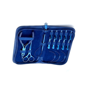 Alicates Profesionales para Extensiones de Cabello con Anillos Micro Nano Mate, con Kit de Herramientas de Aguja para Maquillaje, Duraderos - Product Image 4