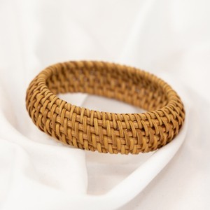 Pulseras de ratán hechas a mano, inspiradas en la playa, para mujer, precio competitivo, brazalete natural. - Product Image 1