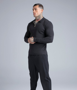 Chemises Polo de Haute Qualité 200 GSM, Coton Polyester, Séchage Rapide, Respirantes, Casual, Streetwear, Chemises Polo pour Hommes - Product Image 4