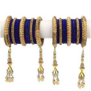 Premium Designer Trendy Islamic Wedding <b>Bangles</b> <b>Set</b> with High Polished Finish Traditional Women's Jewelry - Product Image 4