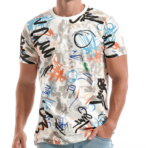 100% Polyester Sports Custom Quick Dry T-shirt Men Custom Print Tee Shirt Breathable Sublimation T-Shirts For Men's Wear - Product Image 1