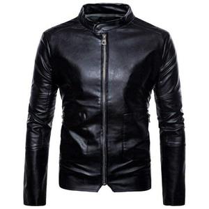 High Quality Men <b>Genuine</b> <b>Leather</b> <b>Jacket</b> 2026 Trending <b>Leather</b> <b>Jacket</b> Manufacturer Moto & Biker Style - Product Image 3