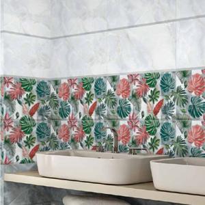 Carrelage mural en céramique finition marbre blanc 300x600, design minimaliste pour les intérieurs de bureaux modernes et les applications commerciales. - Product Image 3