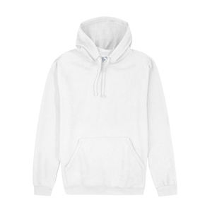 Sweat-shirt à capuche pour homme, coupe ample, couleur unie, 100% coton, 180g, anti-rétrécissement, doublure polaire, avec logo personnalisé - Product Image 4