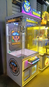 ตู้คีบตุ๊กตาแมวแบบหยอดเหรียญ เครื่องเล่นเกมแลกของรางวัลเชิงพาณิชย์สำหรับโซนเกม - Product Image 3