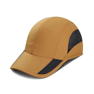 Casquette de golf 6 panneaux 100% polyester, couleur unie, avec logo brodé 3D, casquette de sport en mousse et mesh pour homme - Product Image 1