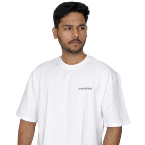 เสื้อยืดคอกลมแขนสั้นทรงหลวมสไตล์มินิมอลลำลองแนวสตรีทแวร์สำหรับผู้ชาย ขายส่ง เสื้อผ้าแฟชั่นประจำวันแบบสั่งทำได้ - Product Image 3