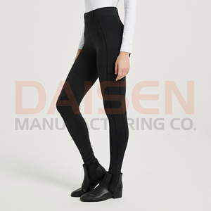 Leggings de equitación para mujer con agarre de silicona, cintura alta, elásticos, transpirables, de alto rendimiento y ajuste deportivo. - Product Image 4