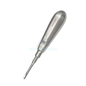 Élévateur dentaire manuel professionnel en acier inoxydable, conception à pointe fine, poignée ergonomique, pour la séparation des dents contrôlée en usage clinique - Product Image 5