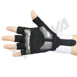 Guantes de Ciclismo de Medio Dedo, Transpirables, Lavables, para Deportes al Aire Libre, MTB, con Almohadilla de Cuero PU, Antideslizantes, para Hombre - Product Image 3