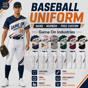 Matériel respirant au toucher doux, nouvelle arrivée, sur mesure, créez votre propre uniforme de baseball tendance et flexible, vêtements de sport - Product Image 6