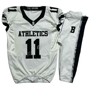 Maillot de football américain personnalisé 2026 – Cadeau pour hommes, femmes, jeunes et enfants – Fans de sport – Nom et numéro d'équipe imprimés et brodés – Dégradé - Product Image 5