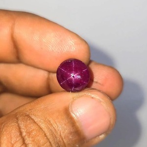 Rubis naturel Corindon Rose Rouge Taillé Brillant Rond 8x mm 4-5 Carats FF pour la Fabrication de Bijoux - Product Image 5