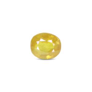 พลอยแซฟไฟร์สีเหลืองทรงรีขนาด 5.75 กะรัต สำหรับเครื่องประดับชั้นดี - Product Image 1