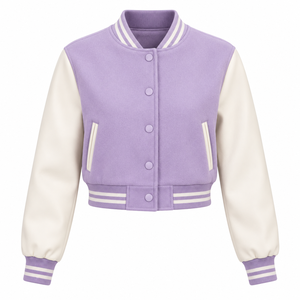 Button up <b>Women</b> <b>Varsity</b> <b>Jackets</b> New Quality Breathable Fashion Custom <b>Women</b> Baseball <b>Varsity</b> <b>Jackets</b> - Product Image 3