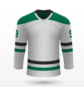 Ensemble d'uniformes de hockey sur glace unisexe de haute qualité personnalisables avec logo personnalisé, étiquettes, impression par sublimation, broderie - Product Image 2