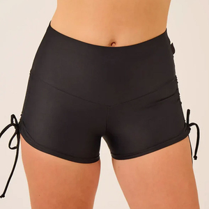 Shorts de yoga respirants sur mesure 2026, différents coloris unis, vêtements de fitness pour femmes, service OEM - Product Image 1