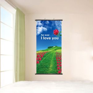 Affiche murale moderne personnalisée aux États-Unis, toile inaltérable, décoration murale paysage lac, montagne, nature - Product Image 2