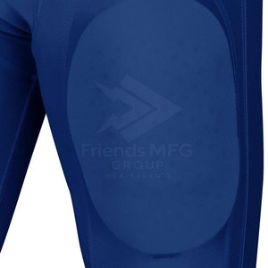 Durable Quality Breathable Eco-Friendly Lightweight American Football <b>Padded</b> <b>Pant</b> Soft Padding 100% Polyester for Match Training - Product Image 6