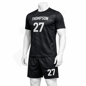 Fabricante de Uniformes de Fútbol, Camiseta de Fútbol Personalizada, Ropa Deportiva, 100% Poliéster, Malla Transpirable, Venta al Por Mayor - Product Image 2