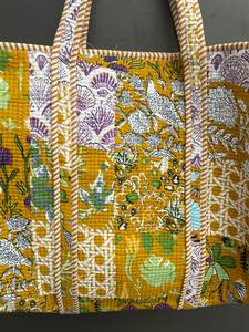 New Arrival Kantha Designer Quilted <b>Bag</b> Women Shopping <b>Bag</b> Cotton Kantha <b>Bag</b> Designer Women Purses - Product Image 6