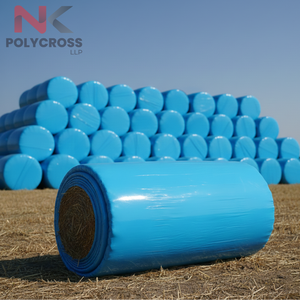 Cubierta Protectora Resistente para Pacas de Heno, para Almacenamiento de Alimentos Agrícolas y Ganadería, Exportaciones a India - Product Image 1