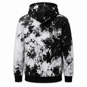 เสื้อฮู้ดดี้พิมพ์ลายสแปลตเตอร์สำหรับผู้ชาย ทรงปกติ สไตล์ลำลอง สตรีทแวร์ ผ้าฟลีซ 100% ผ้าฝ้าย มีฮู้ด มีกระเป๋า ระบายอากาศได้ดี เหมาะสำหรับฤดูใบไม้ร่วง - Product Image 6