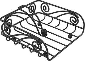 Porte-serviettes en métal fonctionnel, offre une organisation durable pour les serviettes en papier, les serviettes et les torchons lors d'événements et de fonctions. - Product Image 6