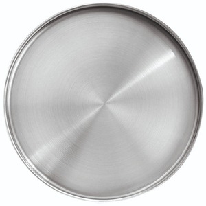 Bandejas Decorativas Metálicas Redondas Plateadas para Servir, Platos de Lujo para Hoteles y Restaurantes, Bandejas para Postres y Comida, Bandejas para Bodas - Product Image 5