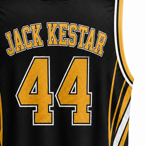 Uniforme de Baloncesto Personalizado al por Mayor, Uniforme de Equipo 100% Poliéster Transpirable, Jersey Deportivo Sublimado, Equipación de Baloncesto - Product Image 5