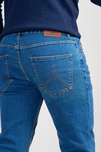 Men Office Business Straight Leg Formal Pants Smart Casual <b>Work</b> Baggy <b>Jeans</b> Patch Denim <b>Jeans</b> men's pants men's trousers - Product Image 5