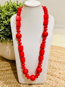 Collier ras du cou traditionnel en résine bleu ciel avec grosses perles, fait main, bijoux fantaisie pour femme, artisanat moghol, CWG-43, moulage, mariage - Product Image 2