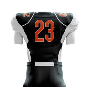 Uniforme de football américain personnalisé avec étiquette privée, coupe confortable, impression entièrement personnalisée - Product Image 5