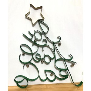 Modern Metal Xmas <b>Tree</b> <b>Stand</b> Foldable Design Easy Storage - Product Image 1