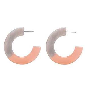 High Quality Eco-Friendly Handmade <b>Resin</b> <b>Crafts</b> Women Fashion Drop Earrings with New Designs Wedding Fashionable Accessories - Product Image 1